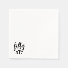 Vijftig Af Cocktail Napkins Servet