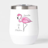 Vijftig en Fabulous Roze Flamingo Custom (Voorkant)