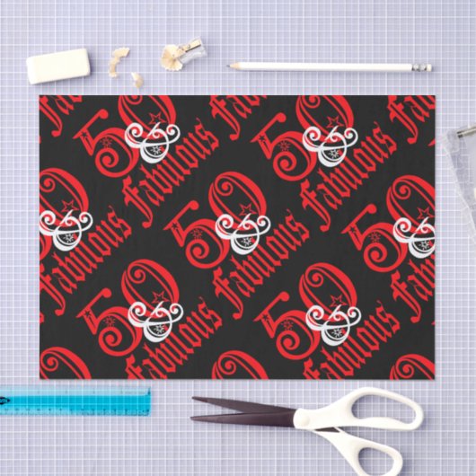 Vijftig en Fabulous Tissuepapier (Craft)