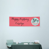 Vijftig en fantastische leuke verjaardagsfeestbann spandoek (Beurs)