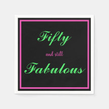 Vijftig en nog steeds Fabulous Black Hot Pink Gree