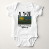 Vijftig jaar gratis concert Altamont Speedway Free Romper (Voorkant)
