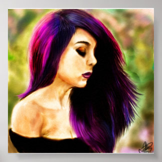 vijftig Paarse schaduwen Poster