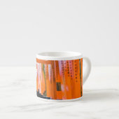 Vijftig schaduwen van het sinaasappel - Senbon Tor Espresso Kop (Voorkant rechts)