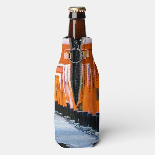 Vijftig schaduwen van het sinaasappel - Senbon Tor Flesjeskoeler (Fles Achterkant)