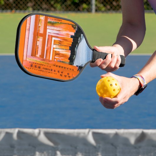 Vijftig schaduwen van het sinaasappel - Senbon Tor Pickleball Paddle (Insitu)