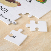 VIJFTIG STATEN VAN LEVENSMIDDELEN Verenigde Staten Legpuzzel (Zijkant)