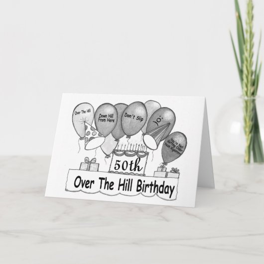 vijftigste over de Verjaardag van Heuvels Kaart (Voorkant)
