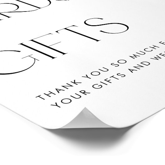 Vijgen en bessen Bloemen Trouwkaarten en geschenke Poster (Hoek)