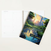 Vijver in een stadspark planner (Display)