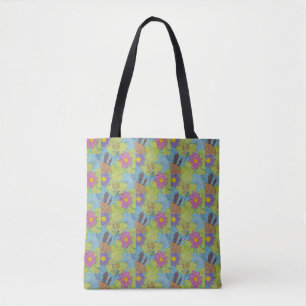 Vijver Scene (patroon) - Tote Draagtas