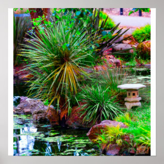 Vijver Tuin Poster