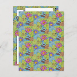 Vijverscène - Briefkaart