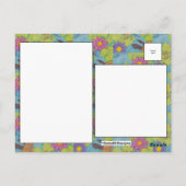 Vijverscène - Briefkaart (Achterkant)