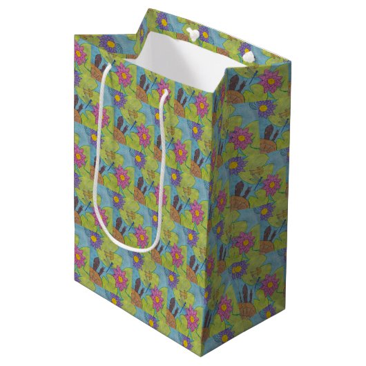 Vijverscène - Cadeautas (Voorkant Gekanteld)