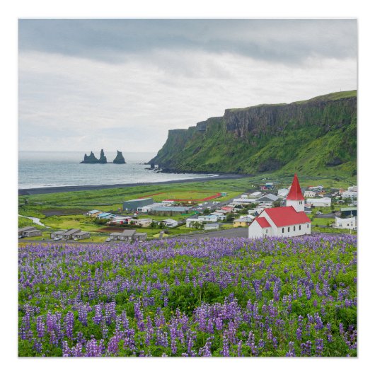 VIK, ISLANDE POSTER (Devant)