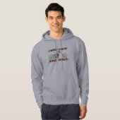 vik sketch n8 chop, CHOP DROP EN ROLL, DAWG... Hoodie (Voorkant volledig)