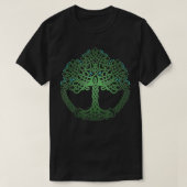 VIKCELTISCHE KNOTWORKBEHANDELING VAN LEVEN TSHIRT (Design voorkant)