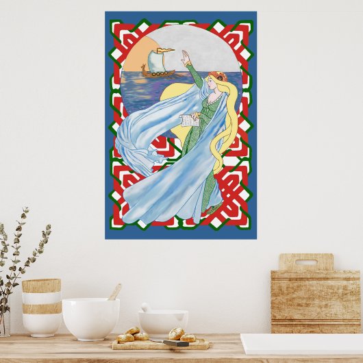 Viking Adieu Poster (Keuken)