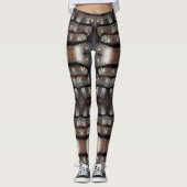 Viking Armor Abstract design-Leggings Leggings (Voorkant)