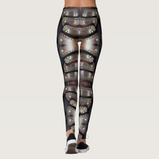 Viking Armor Design abstrait Leggings (Dos)