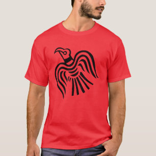 Viking Banner Raven Symbol T-shirt