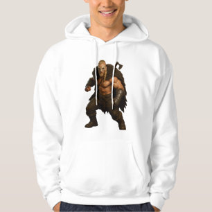 Viking Barbaar Held Hoodie