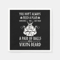 Viking Bearded Warrior Valhalla Ax Norse Mytholog