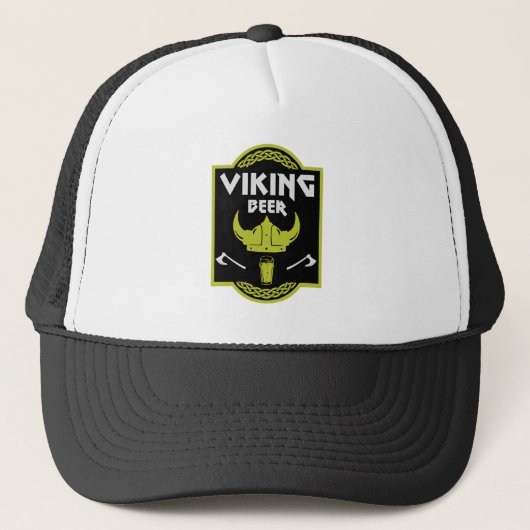 Viking Beer Drinker Trucker Pet (Voorkant)