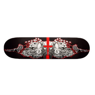 Viking Bloed Kruis Skateboard