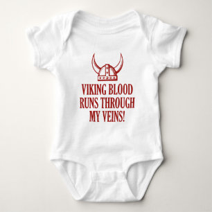 Viking Bloed loopt door mijn zegen Romper