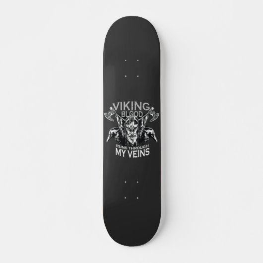 Viking bloed skateboard (Voorkant)