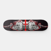 Viking Blood Cross Skateboard (Horizontaal)