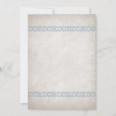 Viking Bruiloft Kaart (Achterkant)