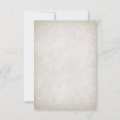 Viking Bruiloft RSVP Kaartje (Achterkant)