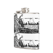 Viking Carving Runes Heupfles (Links)