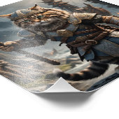 Viking Cat 1 Foto Afdruk (Hoek)