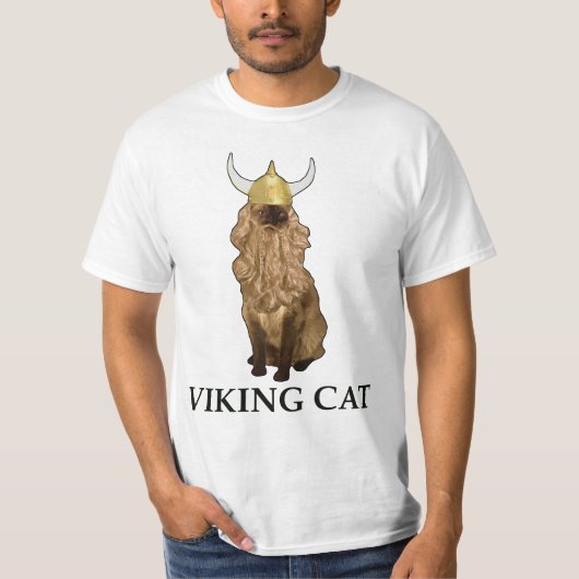 Viking Cat T-shirt (Voorkant)
