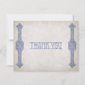 Viking Celtic Gamer Wedding Bedankkaart (Voorkant)