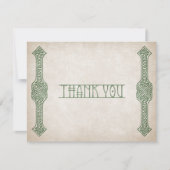 Viking Celtic Gamer Wedding Bedankkaart (Voorkant)