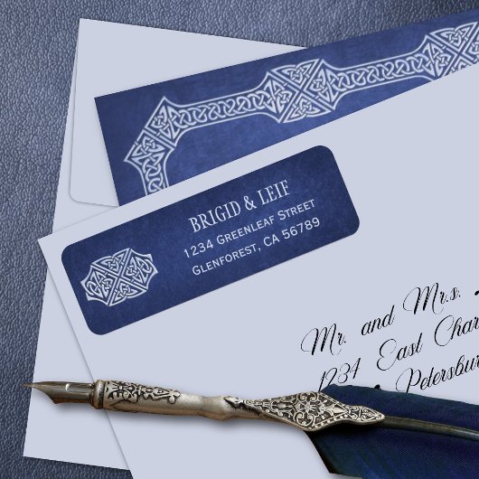 Viking Celtic Gamer Wedding Etiket