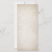 Viking Celtic Gamer Wedding Menu (Achterkant)