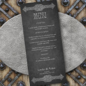 Viking Celtic Gamer Wedding Menu