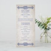 Viking Celtic Gamer Wedding Programme (Debout devant)