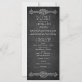 Viking Celtic Gamer Wedding Programme (Devant)