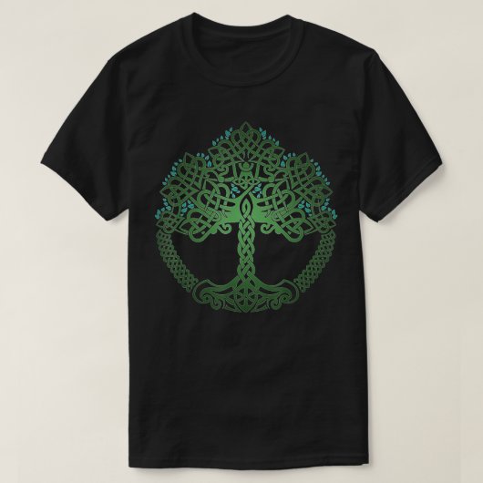 VIKING CELTIC KNOTWORE TREE DE LA VIE TSHIRT (Design devant)