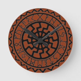 Viking Celtic Sun Rune Calendar Ronde Klok