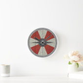 Viking Circle Shield Ronde Klok (Huis)