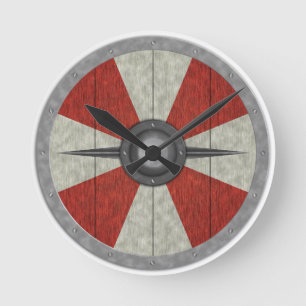 Viking Circle Shield Ronde Klok