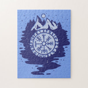 Viking Compass Nordic Symbols Legpuzzel